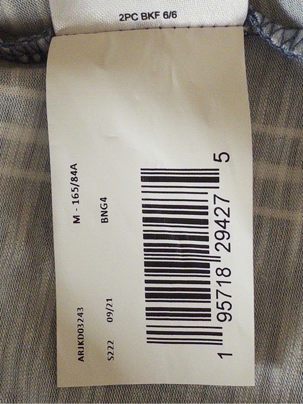Roxy Promised Land Blue Gray Striped Slip Midi Dress Size M - Picture 14 of 14